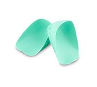 Tuli's Talloniera in Gel - Talloniera Gel per Scarpe Sportive - Multistrato Assorbe Urti - Sollievo per Tibie e Dolori al Tallone - Supporto Fascia Plantare e Tendine d'Achille - 15x9x0.1cm, Small