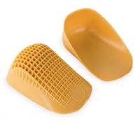 Tuli's Talloniere per Tallonite - Talloniera Classica in PVC Multistrato e Flessibile per l'Assorbimento degli Urti - Sollievo Dolori al Tallone, alla Fascia Piede, Tibia - 15x9x0,1cm Misura Large
