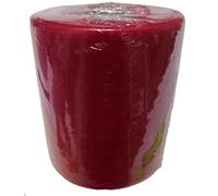 TULLE LARGHEZZA 12,5 CM BOBINA ROTOLO DA 100 METRI COLORE ROSSO (ROSSO)