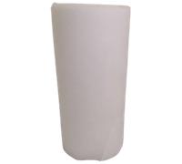 Tulle larghezza 25 cm bobina rotolo da 100 metri | bianco