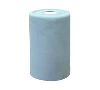 Tulle per Bomboniere, Rotolo Tulle 25cm x 100 Metri per Decorazioni Matrimonio e Tessuto Vario, Diverse Colorazioni per Mille Usi, Toulle Rotolo per Addobbi Gonna Tavolo, Casa (Carta da zucchero)