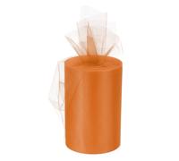 Tulle Rotoli Tessuto Rocchetti 6" 100 Iarde Arancione per Decorazione