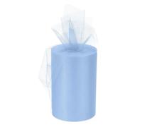 Tulle Rotoli Tessuto Rocchetti 6" 100 Iarde Azzurro per Decorazione
