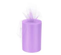 Tulle Rotoli Tessuto Rocchetti 6" 100 Iarde Chiaro Viola Rosso per Decorazione