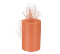 Tulle Rotoli Tessuto Rocchetti 6" 100 Iarde Corallo Rosa per Decorazione