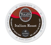Tully's Coffee Italian Roast, K-Cup Portion Pack for Keurig K-Cup Brewers 24-Count