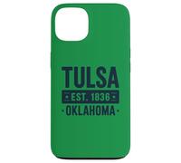Tulsa Oklahoma Est. 1836 Vintage Hometown Pride Custodia per iPhone 13