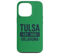 Tulsa Oklahoma Est. 1836 Vintage Hometown Pride Custodia per iPhone 13 Pro