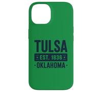 Tulsa Oklahoma Est. 1836 Vintage Hometown Pride Custodia per iPhone 14