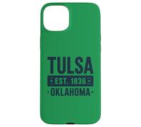Tulsa Oklahoma Est. 1836 Vintage Hometown Pride Custodia per iPhone 15 Plus