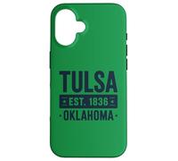 Tulsa Oklahoma Est. 1836 Vintage Hometown Pride Custodia per iPhone 16