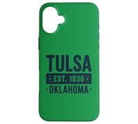 Tulsa Oklahoma Est. 1836 Vintage Hometown Pride Custodia per iPhone 16 Plus