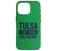 Tulsa Oklahoma Est. 1836 Vintage Hometown Pride Custodia per iPhone 16 Pro