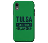 Tulsa Oklahoma Est. 1836 Vintage Hometown Pride Custodia per iPhone XR