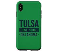 Tulsa Oklahoma Est. 1836 Vintage Hometown Pride Custodia per iPhone XS Max