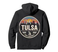Tulsa, Oklahoma, Stati Uniti, City Travel, Progettazione Urbana Felpa con Cappuccio