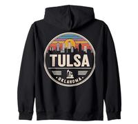 Tulsa, Oklahoma, Stati Uniti, City Travel, Progettazione Urbana Felpa con Cappuccio