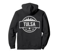 Tulsa, Oklahoma, Stati Uniti, City Travel, Progettazione Urbana Felpa con Cappuccio