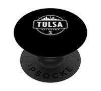 Tulsa, Oklahoma, Stati Uniti, City Travel, Progettazione urbana PopSockets PopGrip Adesivo