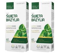 Tulsi Basilico Sacro 450mg - 120 capsule - estratto integratore - Medica Herbs