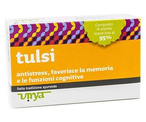 Tulsi Virya utile per la memoria e per lo stress 60 compresse