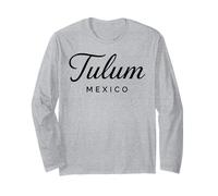 Tulum Mexico Retro Beach Travel Influencer Modello Maya 2026 Maglia a Manica