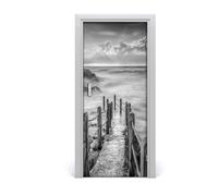 Tulup Adesivo per porta 85x205 cm autoadesivo - camminare a testa alta