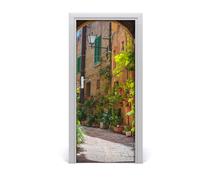 Tulup Adesivo per porta 85x205 cm autoadesivo - vecchia strada