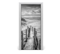 Tulup Adesivo per porta 95x205 cm autoadesivo - camminare a testa alta