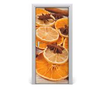 Tulup Adesivo per porta 95x205 cm autoadesivo - L'odore del Natale