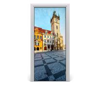 Tulup Adesivo per porta 95x205 cm autoadesivo - Praga, Repubblica Ceca