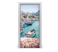 Tulup Adesivo per porta 95x205 cm autoadesivo - Sicilia