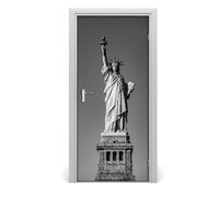 Tulup Adesivo per porta 95x205 cm autoadesivo - Statua della Libertà