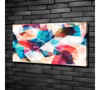 Tulup Dipinto Su Tela Pittura Su Un Muro 100x50cm - Astrazione A Mosaico