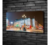 Tulup Dipinto Su Tela Pittura Su Un Muro 100x50cm - Londra Di Notte