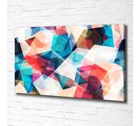 Tulup Dipinto Su Tela Pittura Su Un Muro 100x70cm - Astrazione A Mosaico