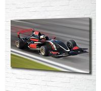 Tulup Dipinto Su Tela Pittura Su Un Muro 100x70cm - Formula 1