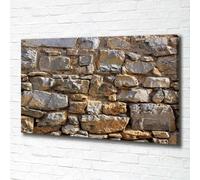 Tulup Dipinto Su Tela Pittura Su Un Muro 100x70cm - Muro Di Pietra