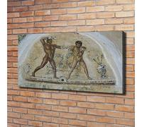 Tulup Dipinto Su Tela Pittura Su Un Muro 120x60cm - Mosaico