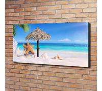 Tulup Dipinto Su Tela Pittura Su Un Muro 120x60cm - Vacanze Al Mare