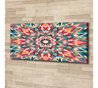 Tulup Dipinto Su Tela Pittura Su Un Muro 125x50cm - Caleidoscopio