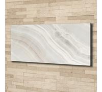 Tulup Dipinto Su Tela Pittura Su Un Muro 125x50cm - Marmo Texture