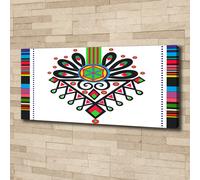 Tulup Dipinto Su Tela Pittura Su Un Muro 125x50cm - Modello Folk Polacco