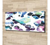 Tulup Dipinto Su Tela Pittura Su Un Muro 125x50cm - Una Galassia Colorata