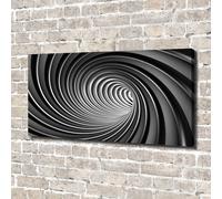 Tulup Dipinto Su Tela Pittura Su Un Muro 140x70cm - Astrazione Di Vortice