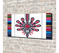 Tulup Dipinto Su Tela Pittura Su Un Muro 140x70cm - Modello Folk Polacco