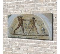 Tulup Dipinto Su Tela Pittura Su Un Muro 140x70cm - Mosaico