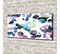 Tulup Dipinto Su Tela Pittura Su Un Muro 140x70cm - Una Galassia Colorata