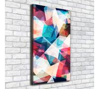 Tulup Dipinto Su Tela Pittura Su Un Muro 50x100cm - Mosaico Astratto