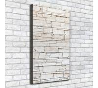 Tulup Dipinto Su Tela Pittura Su Un Muro 50x100cm - Muro Di Pietra
